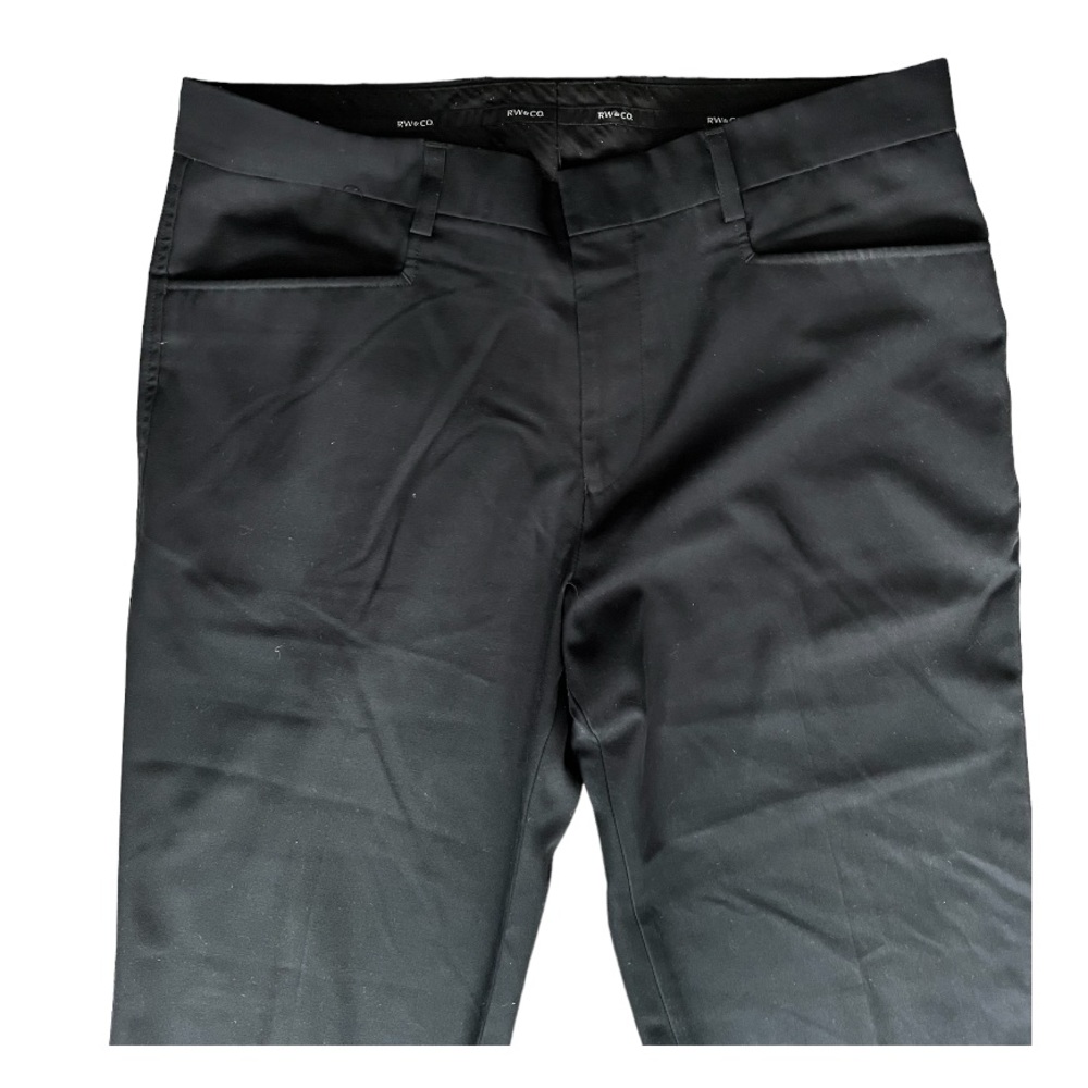 RW&CO Mens Straight Fit Pants W Back Pockets